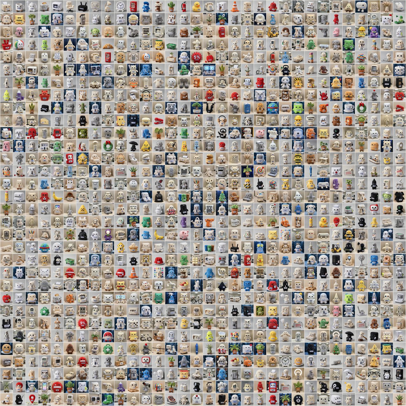 The full SLOPWARE collection - 1,024 units
